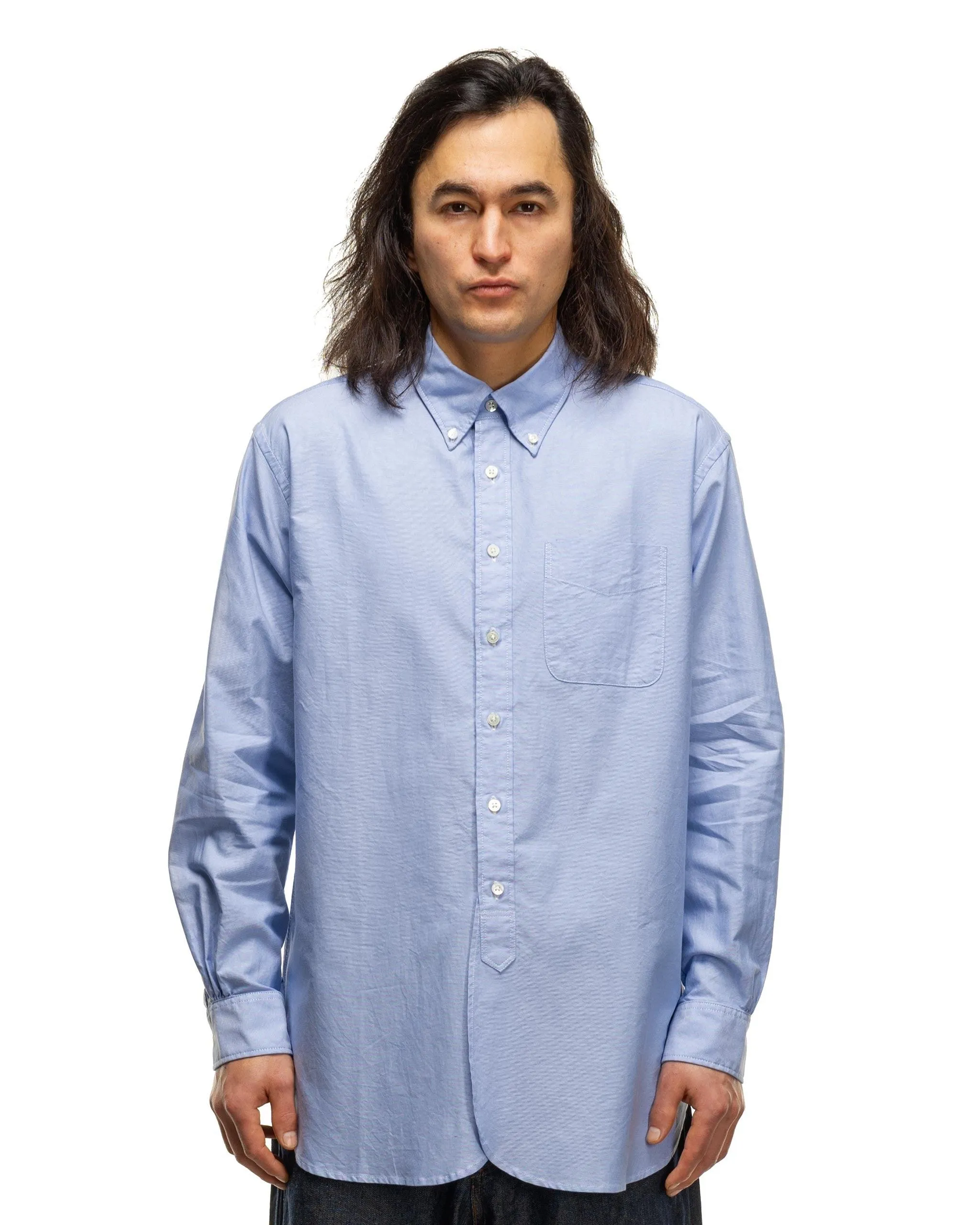 19th Century BD Shirt Cotton Oxford Blue