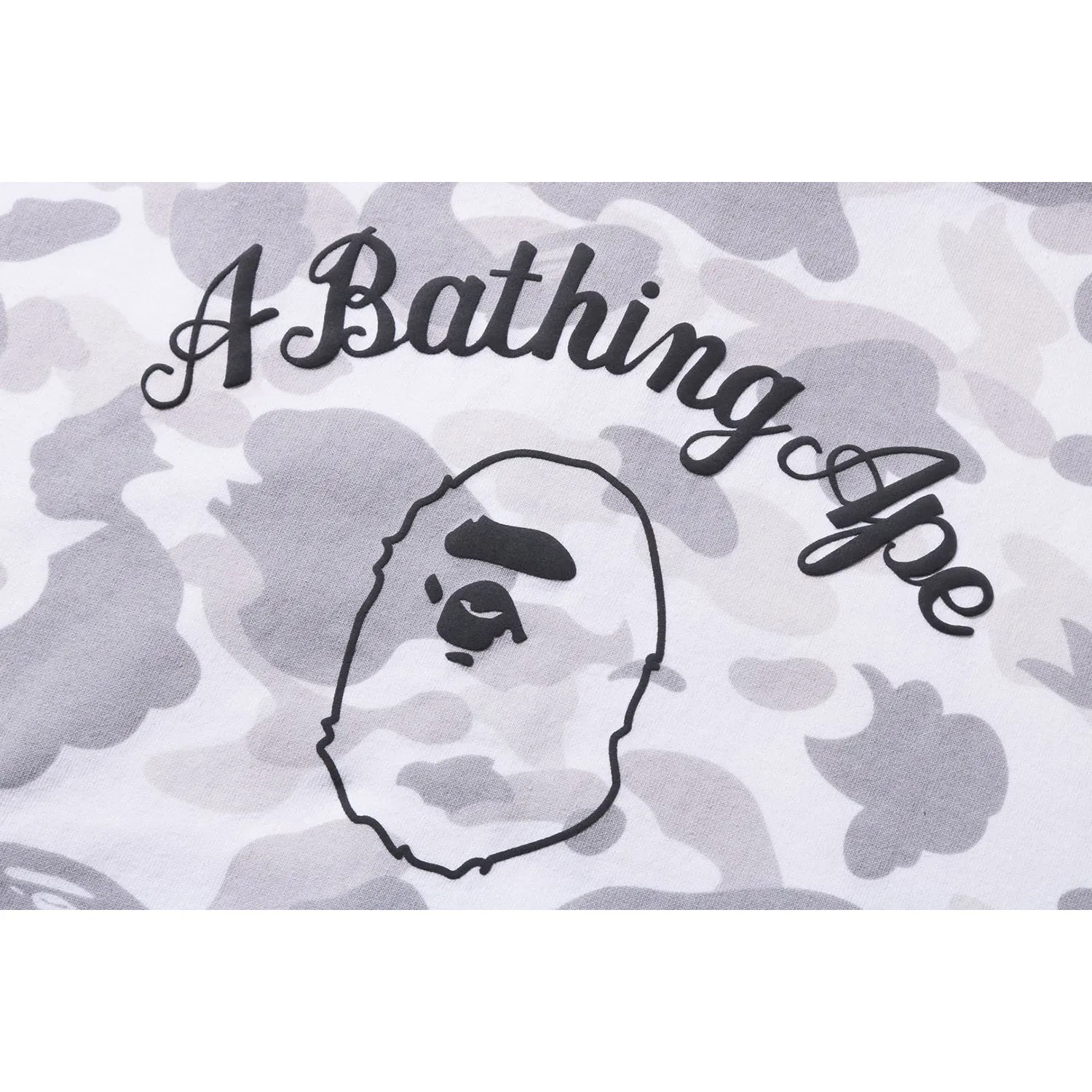 A BATHING APE COLOR CAMO OVERSIZED FULL ZIP HOODIE LADIES