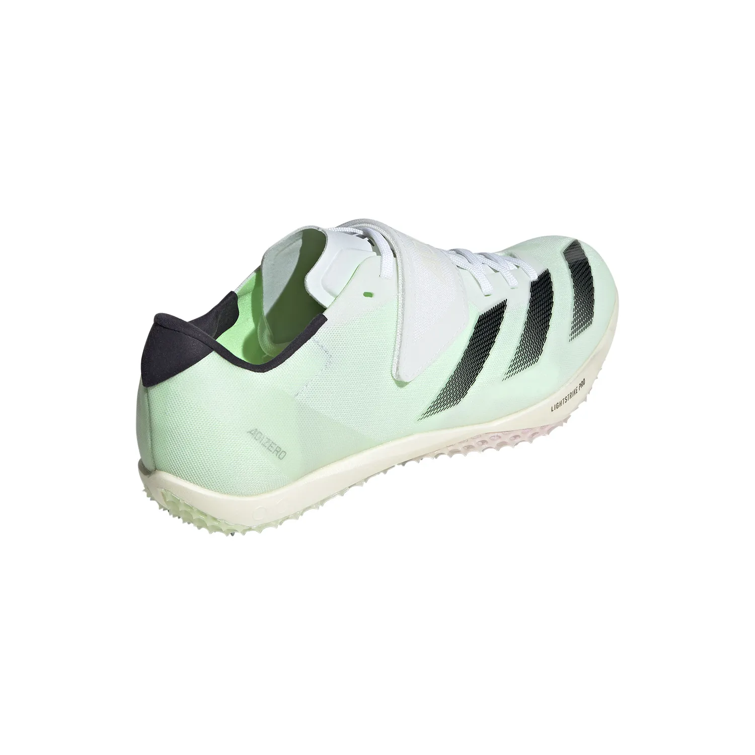 adidas adizero High Jump  Cloud White/Core Black/Green Spark