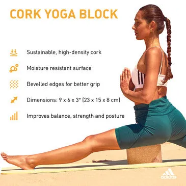 adidas Hardware Cork Yoga Block