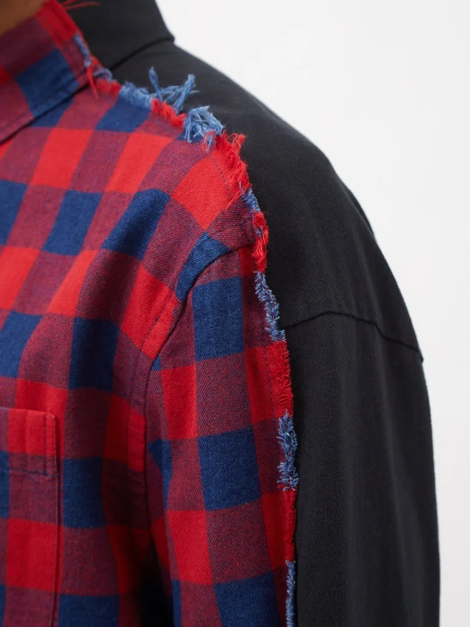 BALENCIAGA  |Other Plaid Patterns Long Sleeves Cotton Luxury