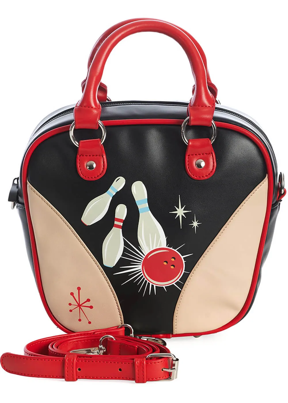 Banned Star Strike Bowling Bag Black