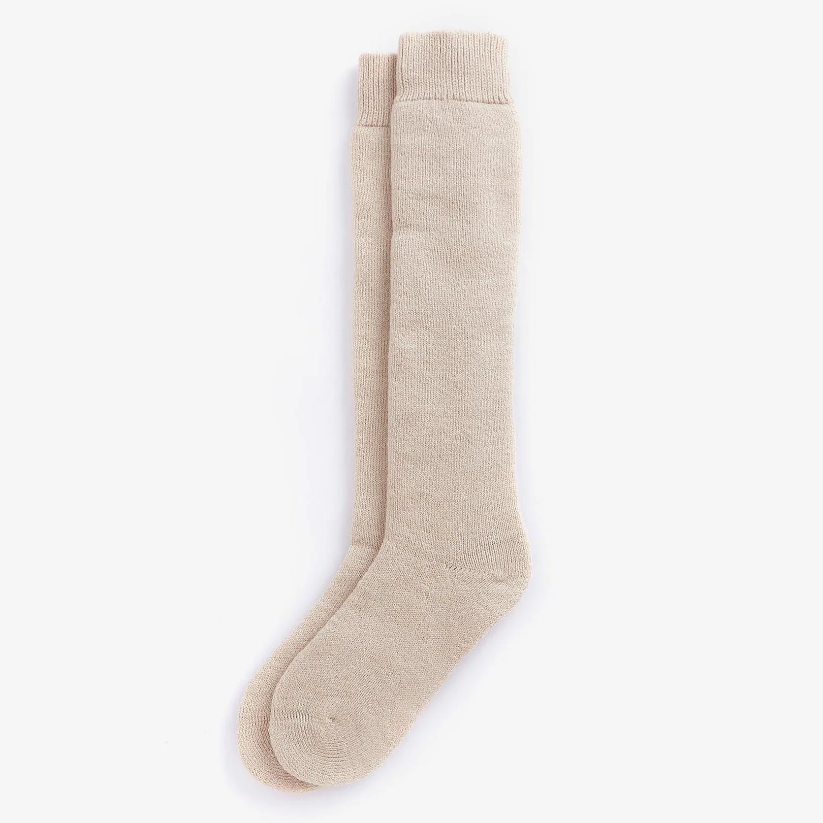 Barbour Women's Wellington Knee Socks in Sand Beige