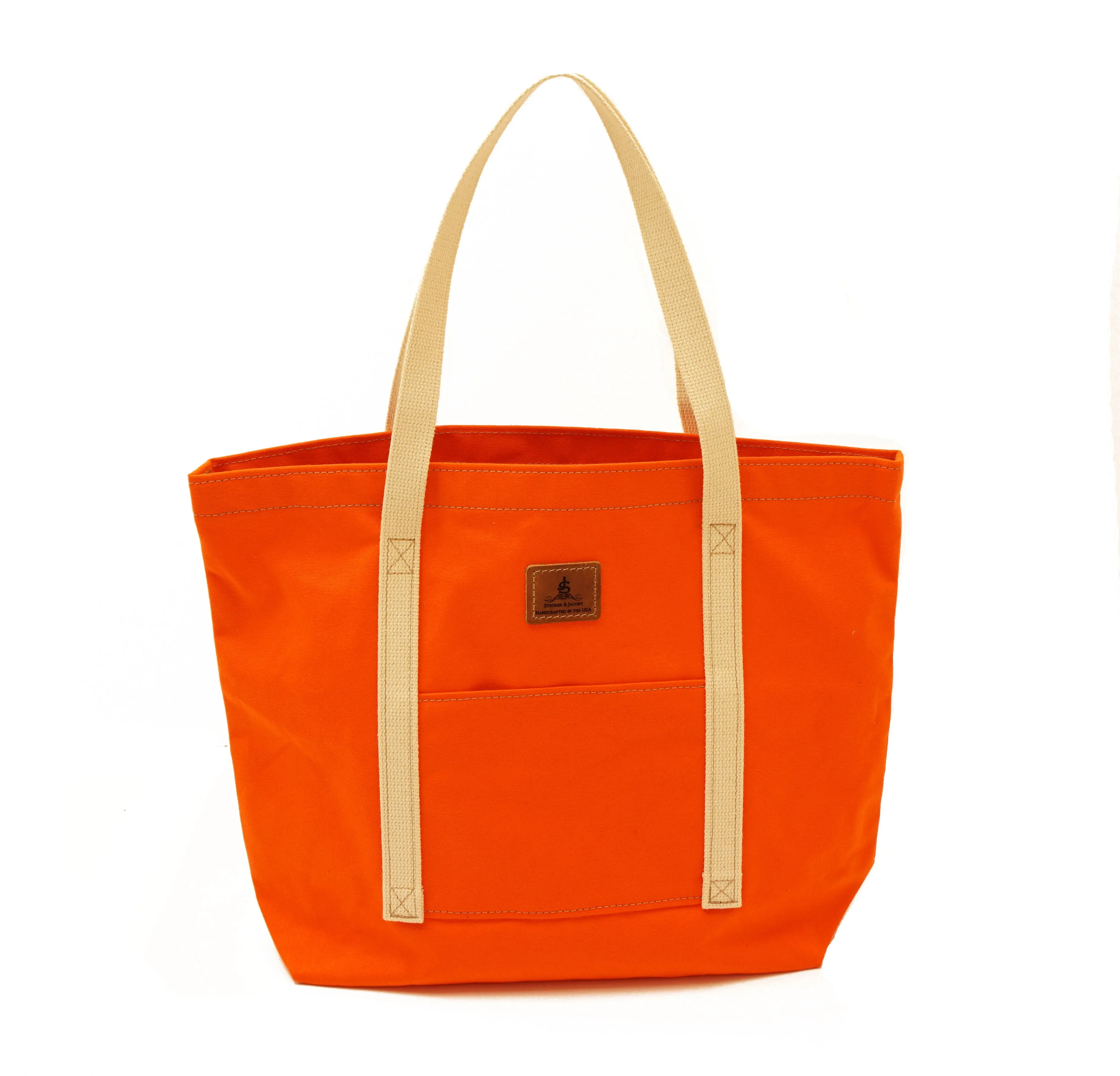 Basic Tote Bag- Orange