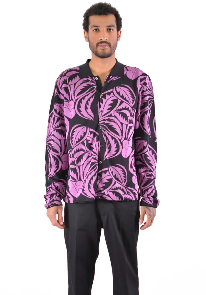 BIELO CARO LONG SLEEVES SHIRT BLACK/PINK