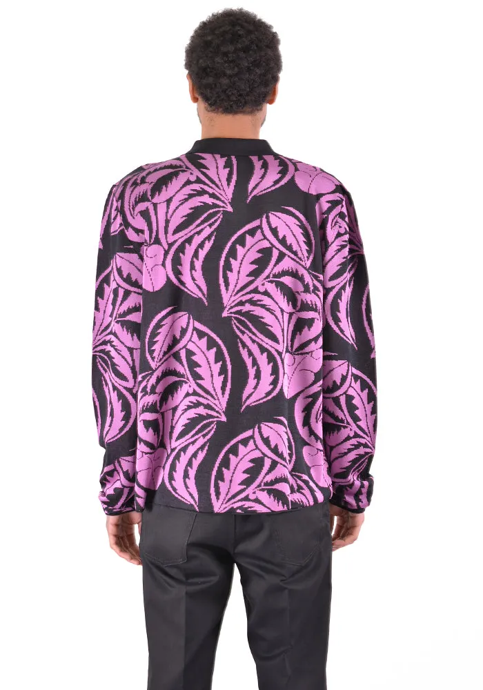 BIELO CARO LONG SLEEVES SHIRT BLACK/PINK