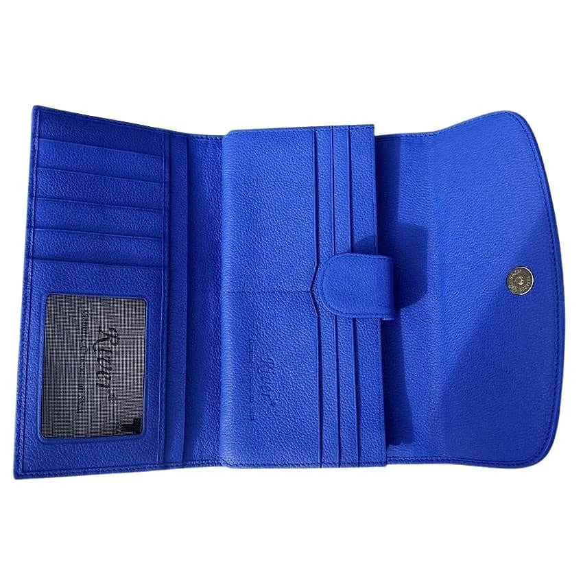 Blue Crocodile Women Wallet Purse