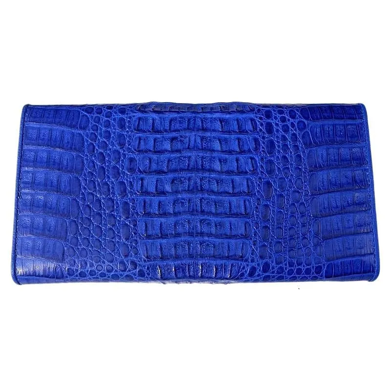 Blue Crocodile Women Wallet Purse