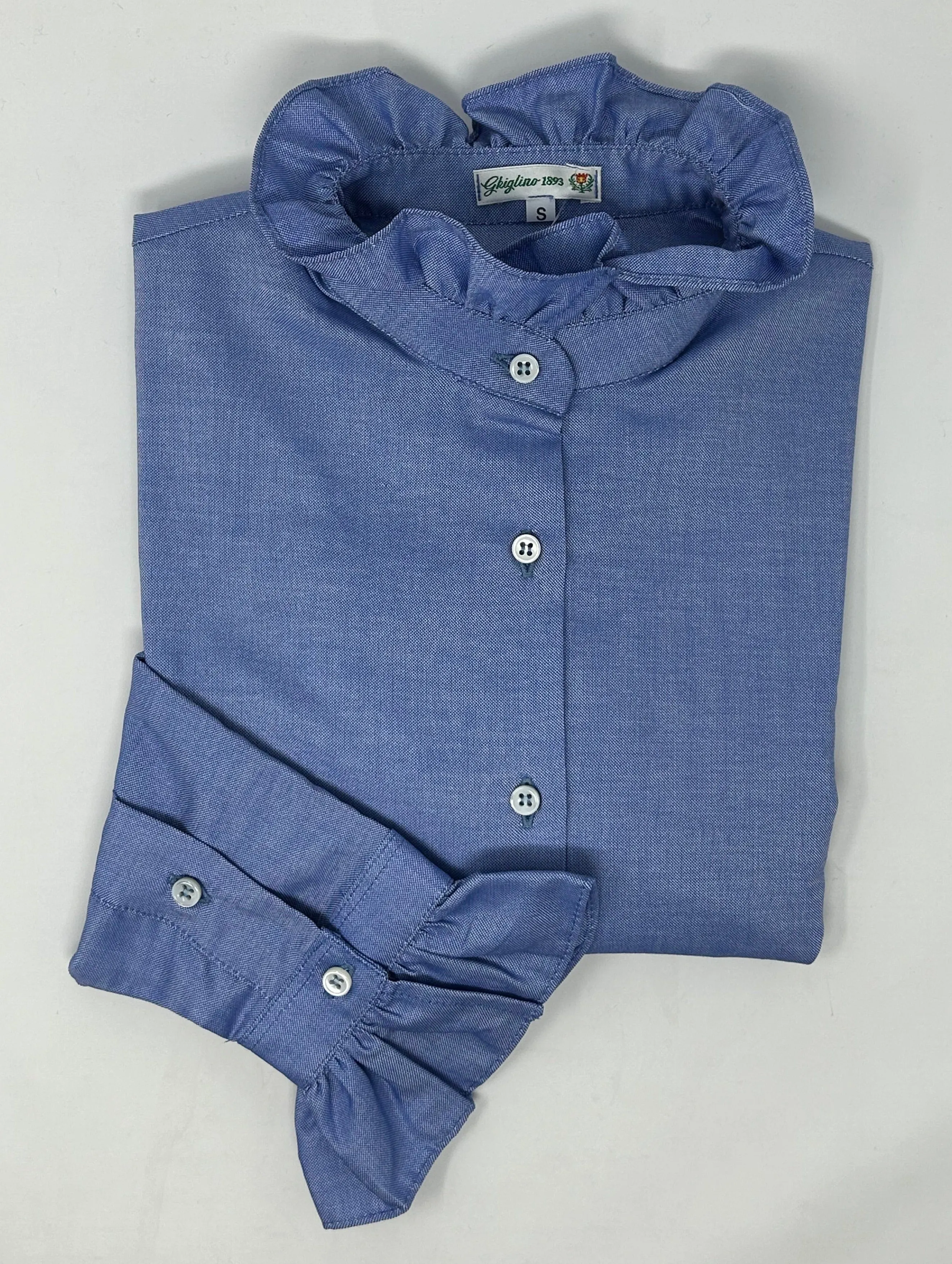 CAMICIA ALEX (OVERSIZE) OXFORD AZZURRO