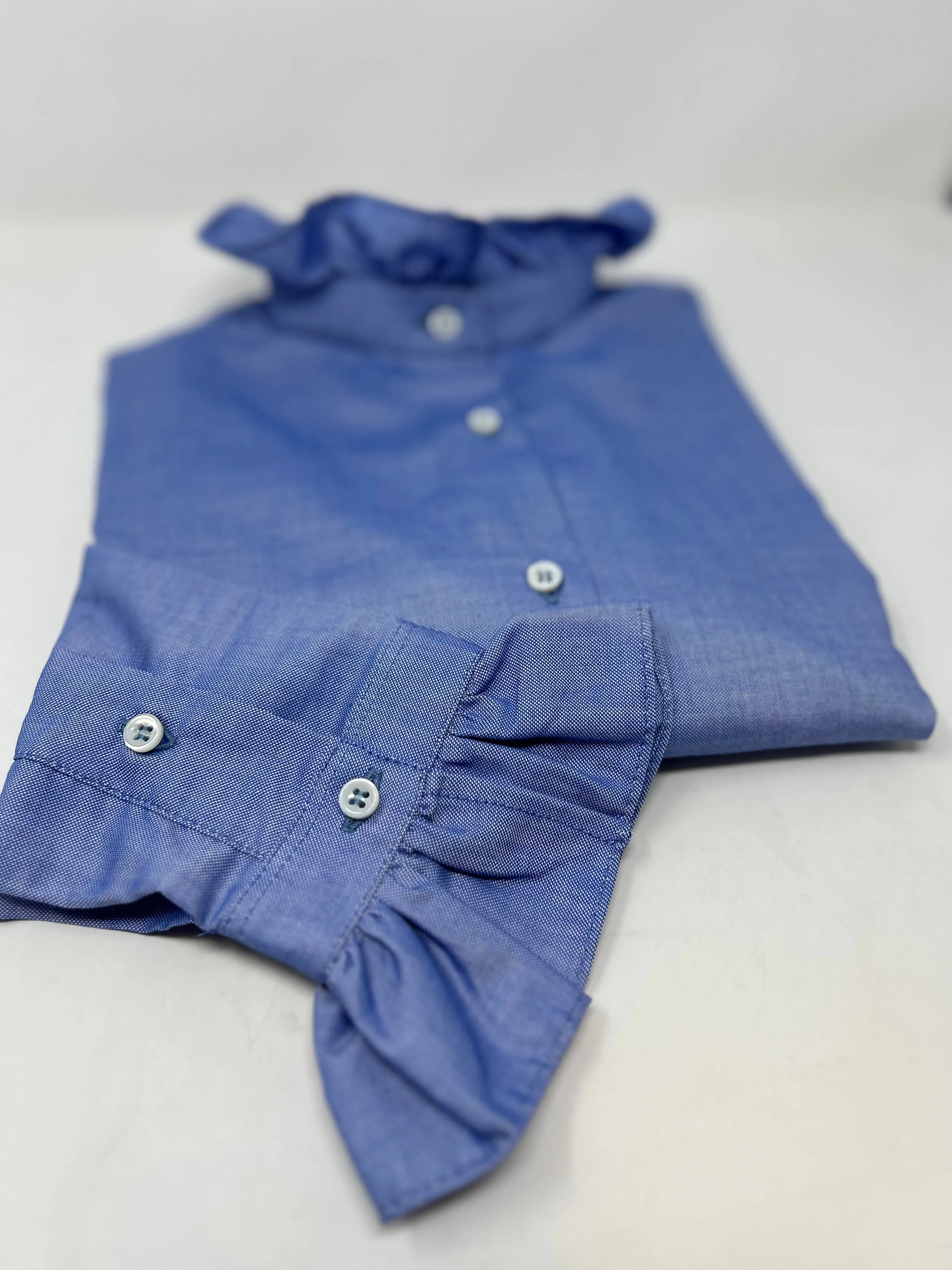 CAMICIA ALEX (OVERSIZE) OXFORD AZZURRO