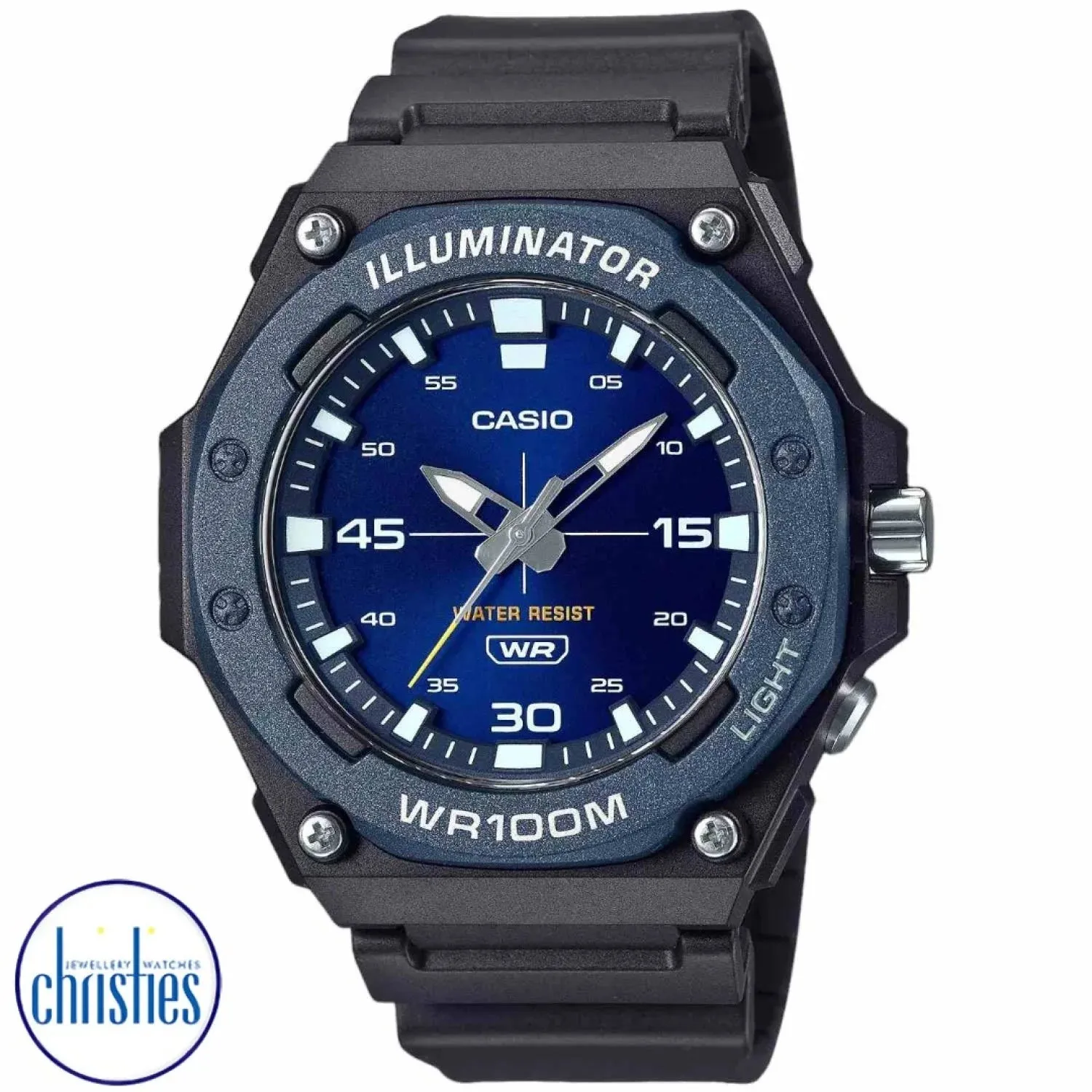 Casio - Analogue Watch With Blue Face