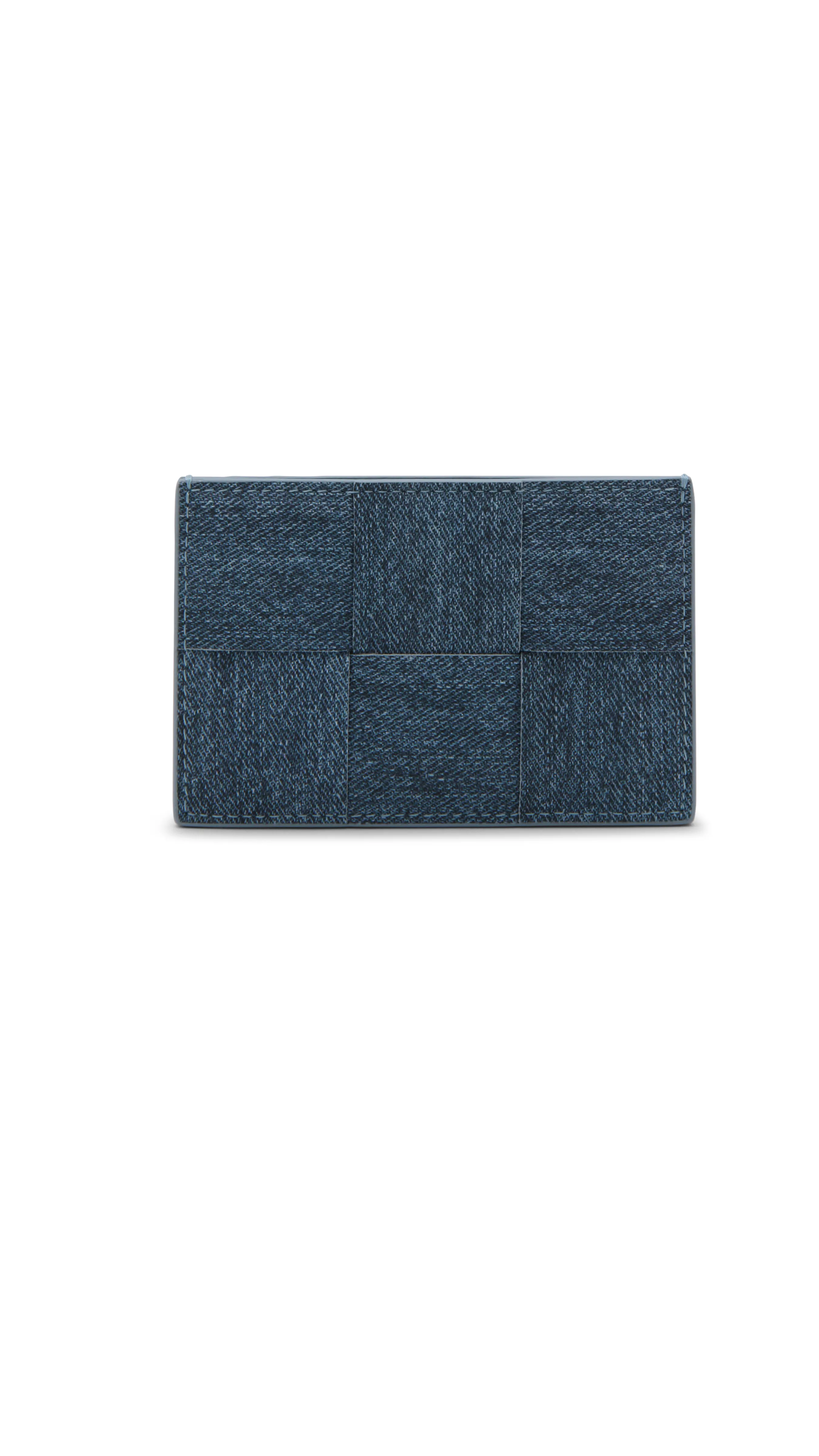 Cassette Credit Card Case - Blue