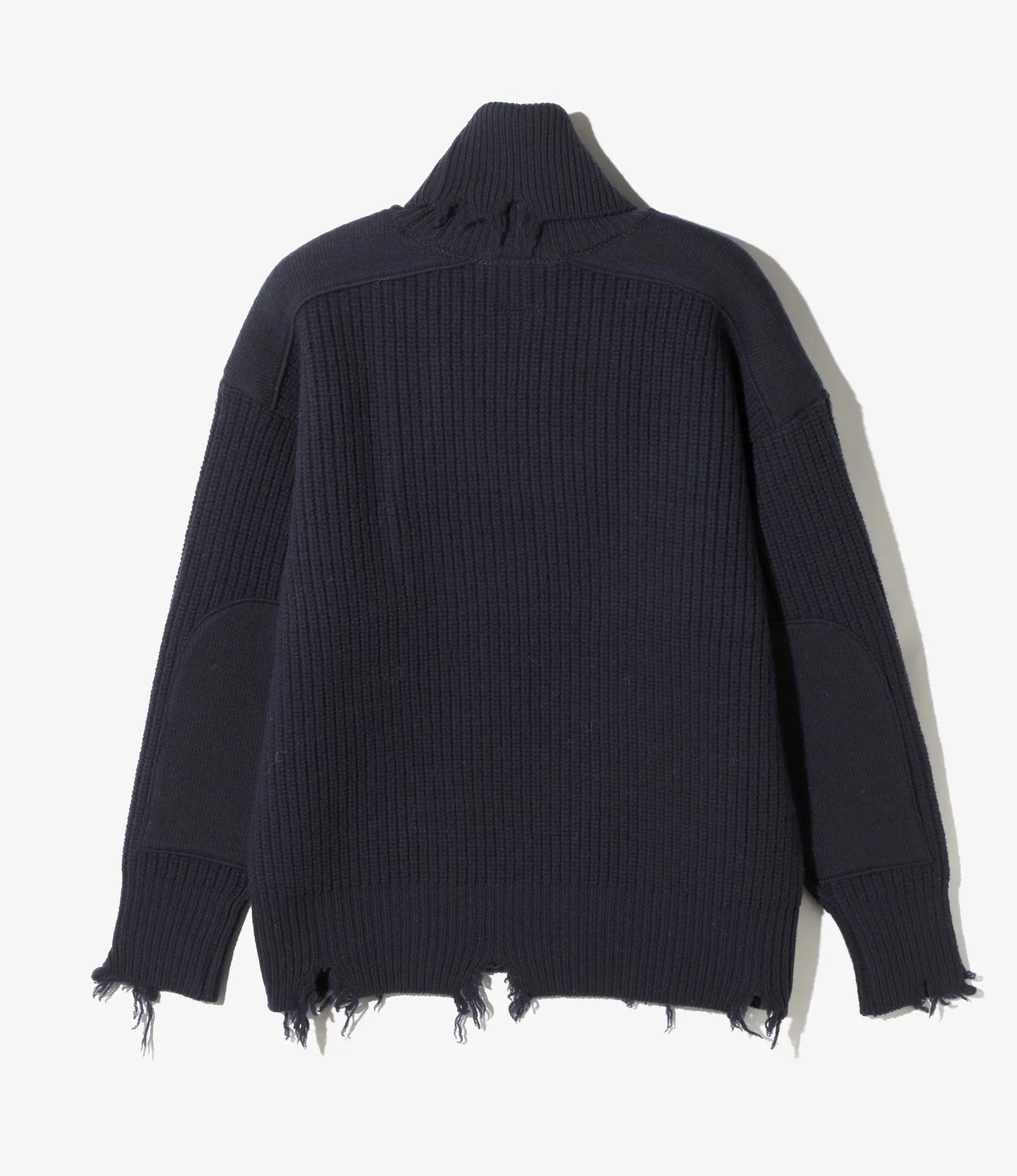 Commando Turtleneck Sweater –Navy