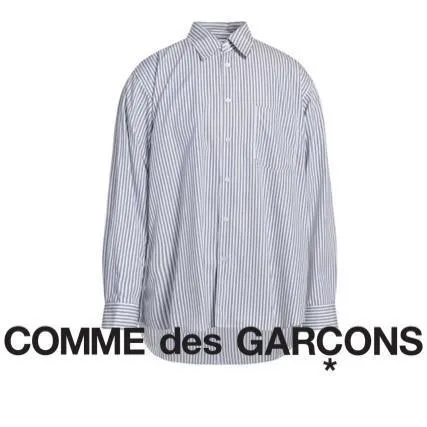 COMME des GARCONS  |Stripes Long Sleeves Cotton Designers Shirts