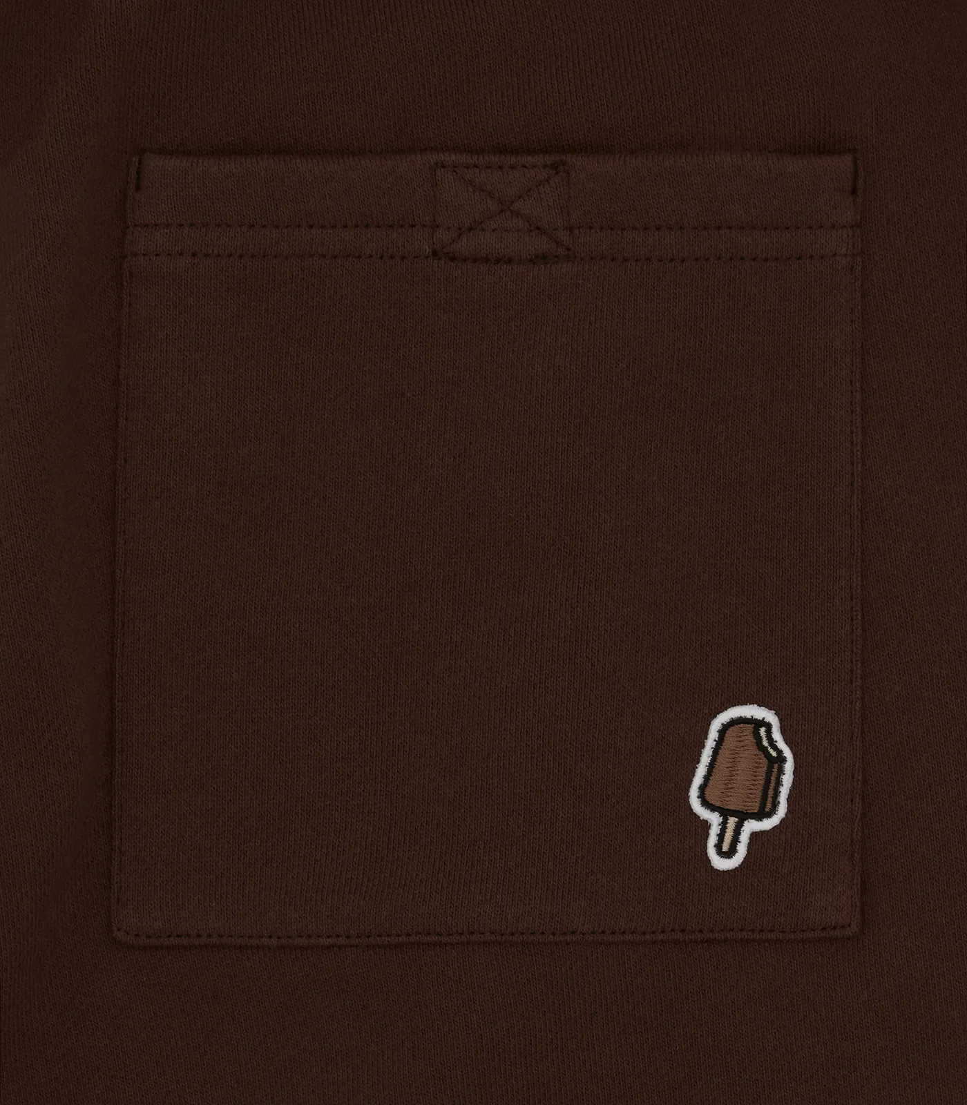 CONES AND BONES SWEATSHORTS - BROWN