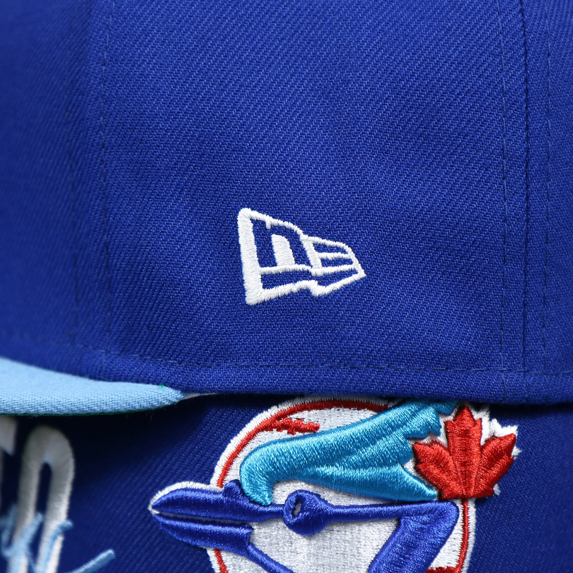 Cooperstown Toronto Blue Jays MLB Side Font Green Bottom 9Fifty Snapback Cap | Royal Blue Snap Cap