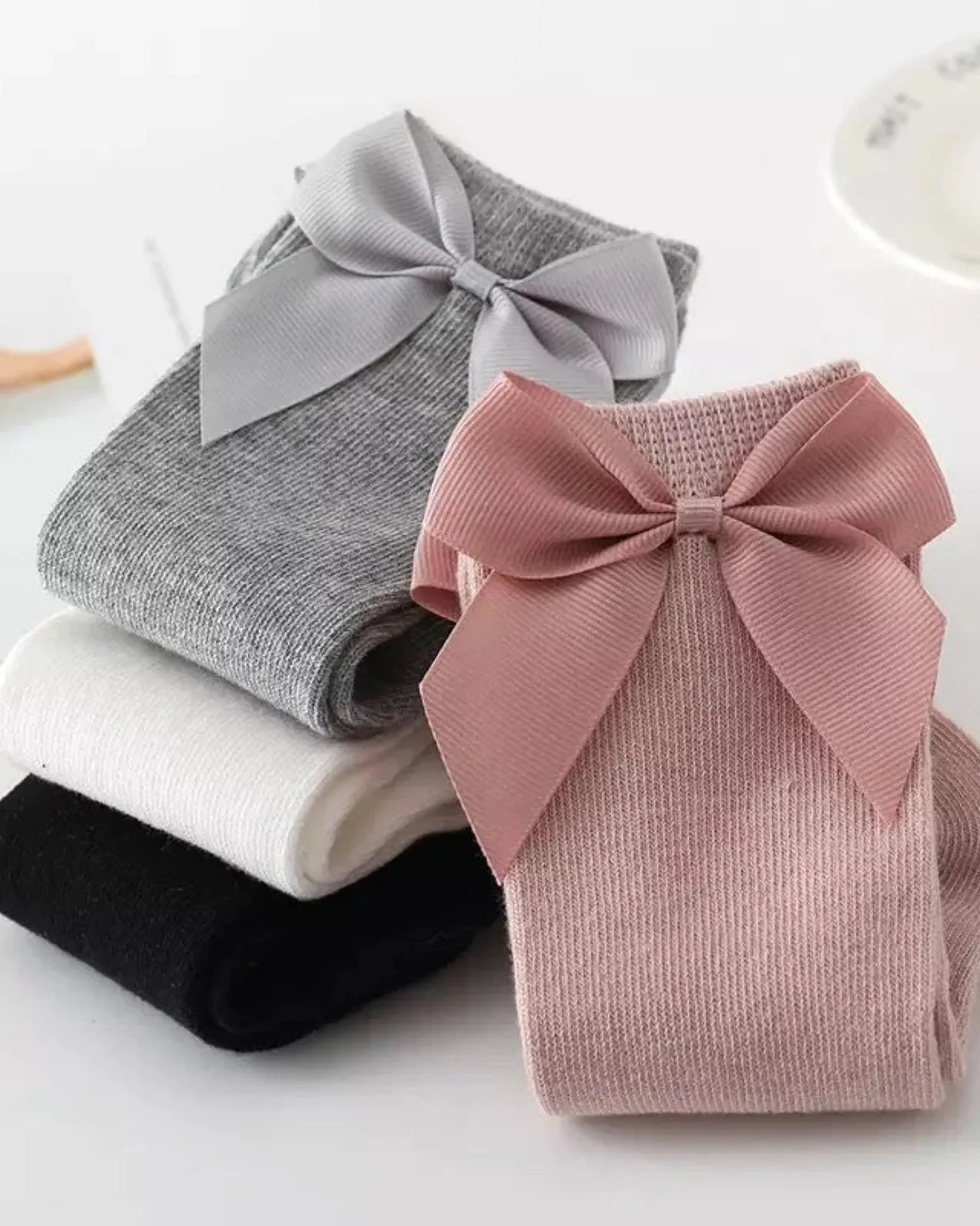 Cute Bow Socks