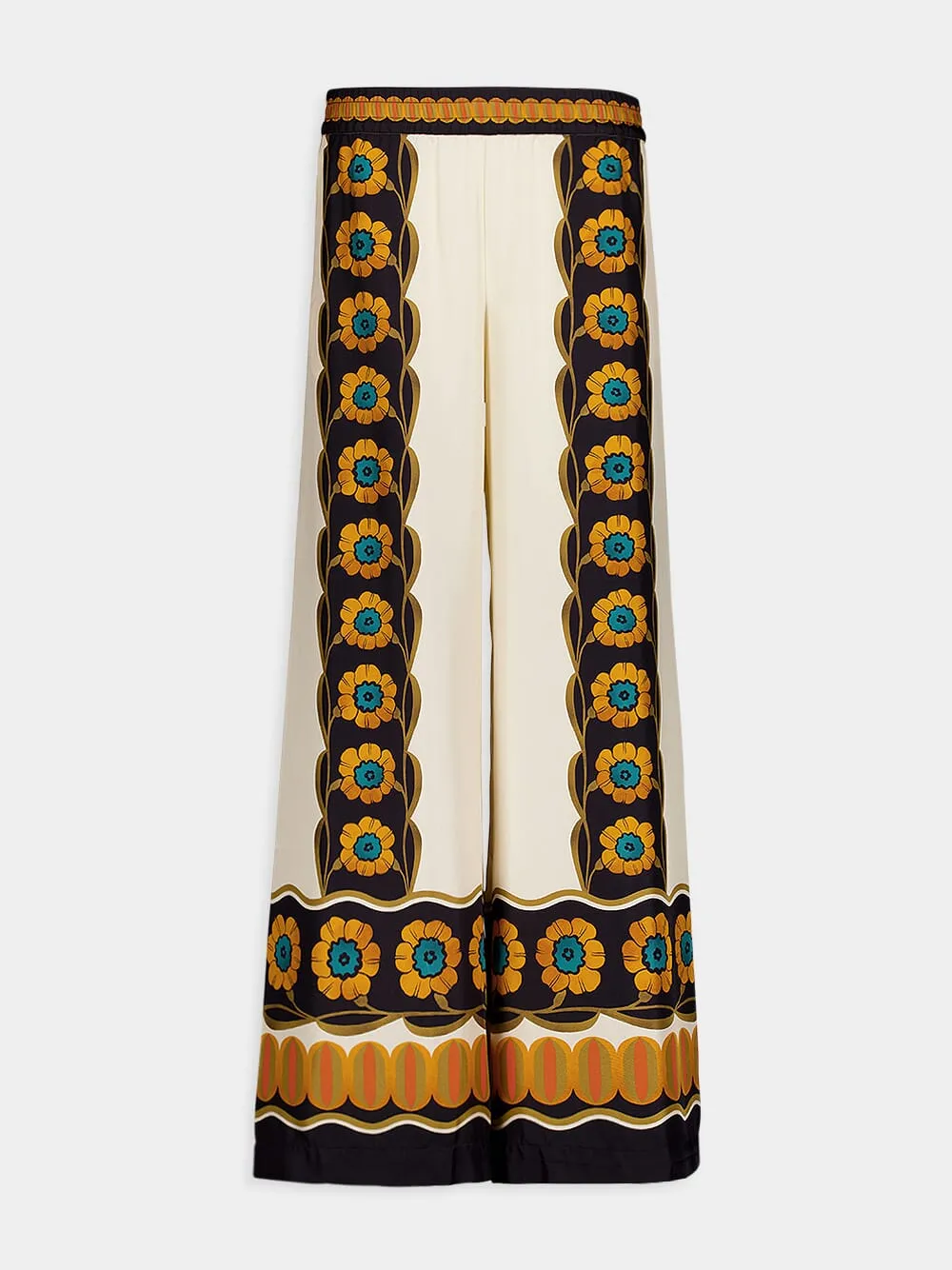 Daisychain Orange Palazzo Pants