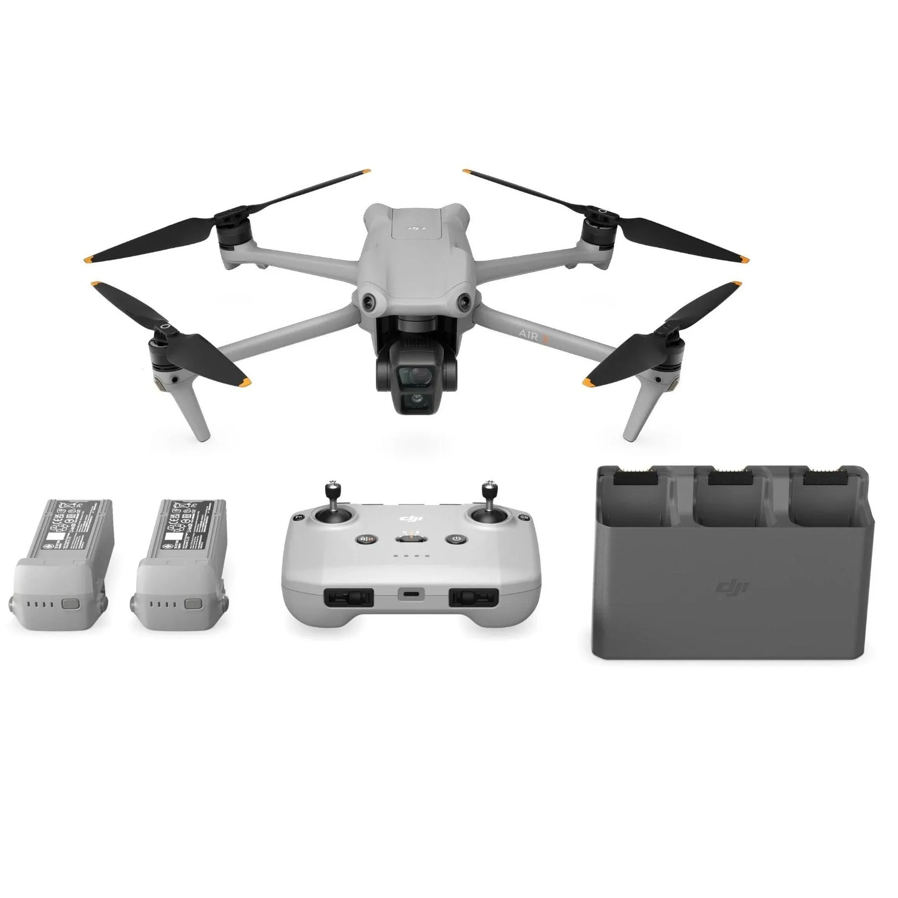 DJI Air 3 4K Drone Fly More Combo Kit Aerial With DJI RC-N2 Controller Set