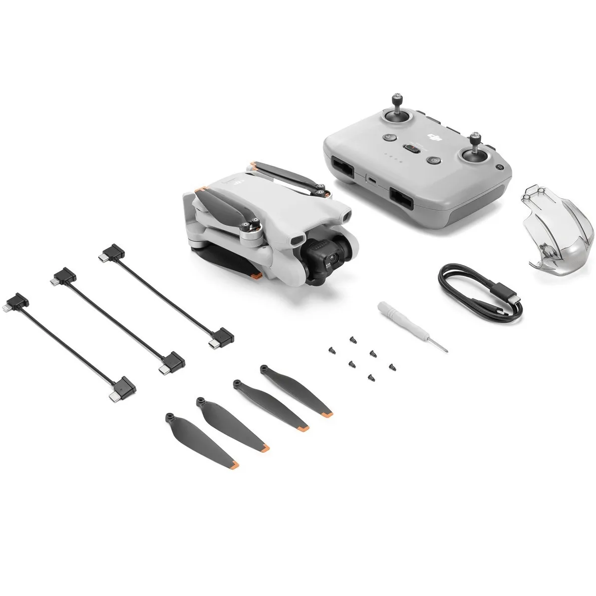 DJI Mini 3 Aerial Drone Camera with RC-N1 Remote Controller Set