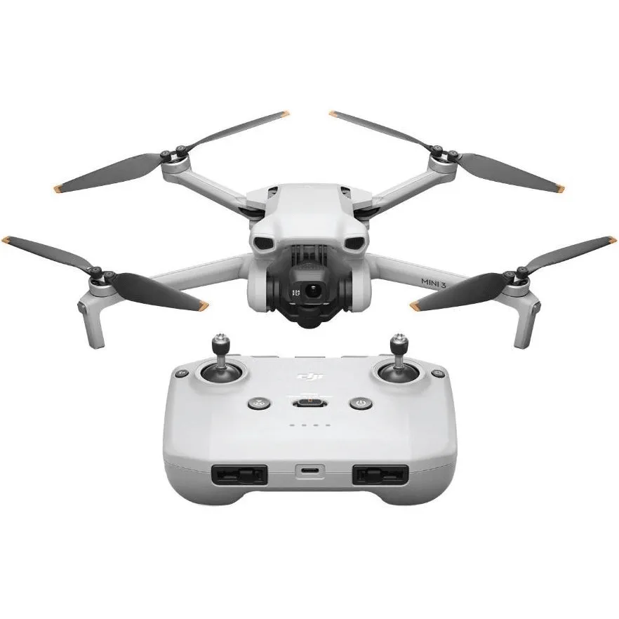 DJI Mini 3 Aerial Drone Camera with RC-N1 Remote Controller Set