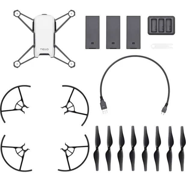 DJI Ryze Tello Drone Camera Boost Combo White