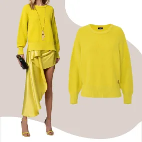 ELISABETTA FRANCHI  |Long Sleeves V-neck & Crew neck