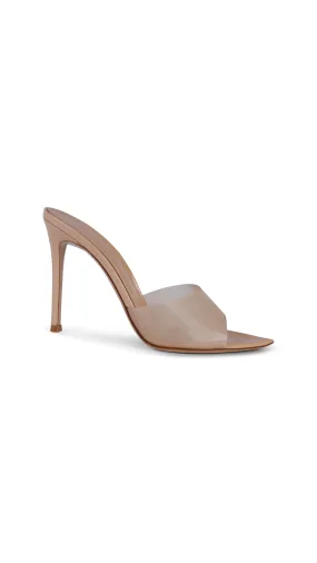 Elle PVC Mule - Nude