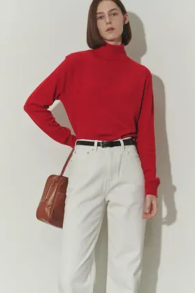 ESSENTIAL CASHMERE TURTLENECK SWEATER