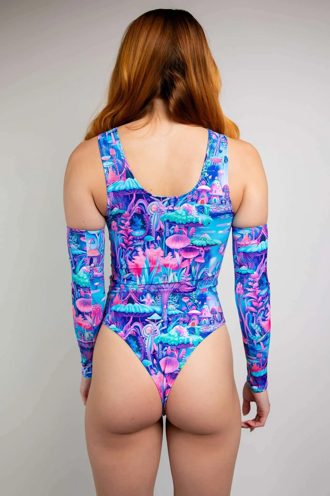 Fairycore High Neck Bodysuit