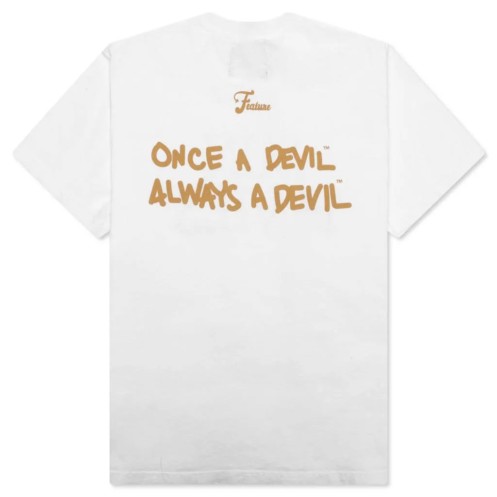 Feature x ASU Always Devil Tee - White