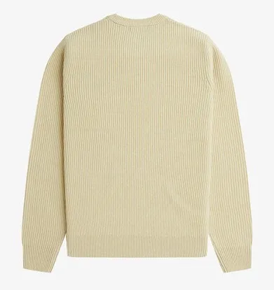 FRED PERRY  |Wool Long Sleeves Logo Sweaters