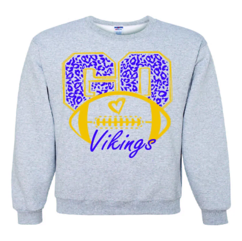 GO Vikings DTF prints