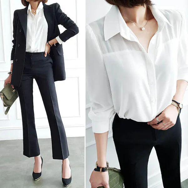 gumzzi  |Long Sleeves Plain Party Style Office Style Elegant Style