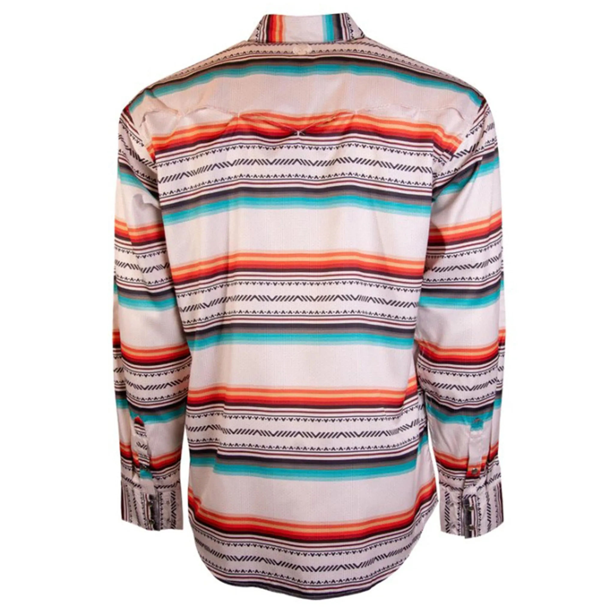 Hooey Men's SOL Cream Serape Long Sleeve