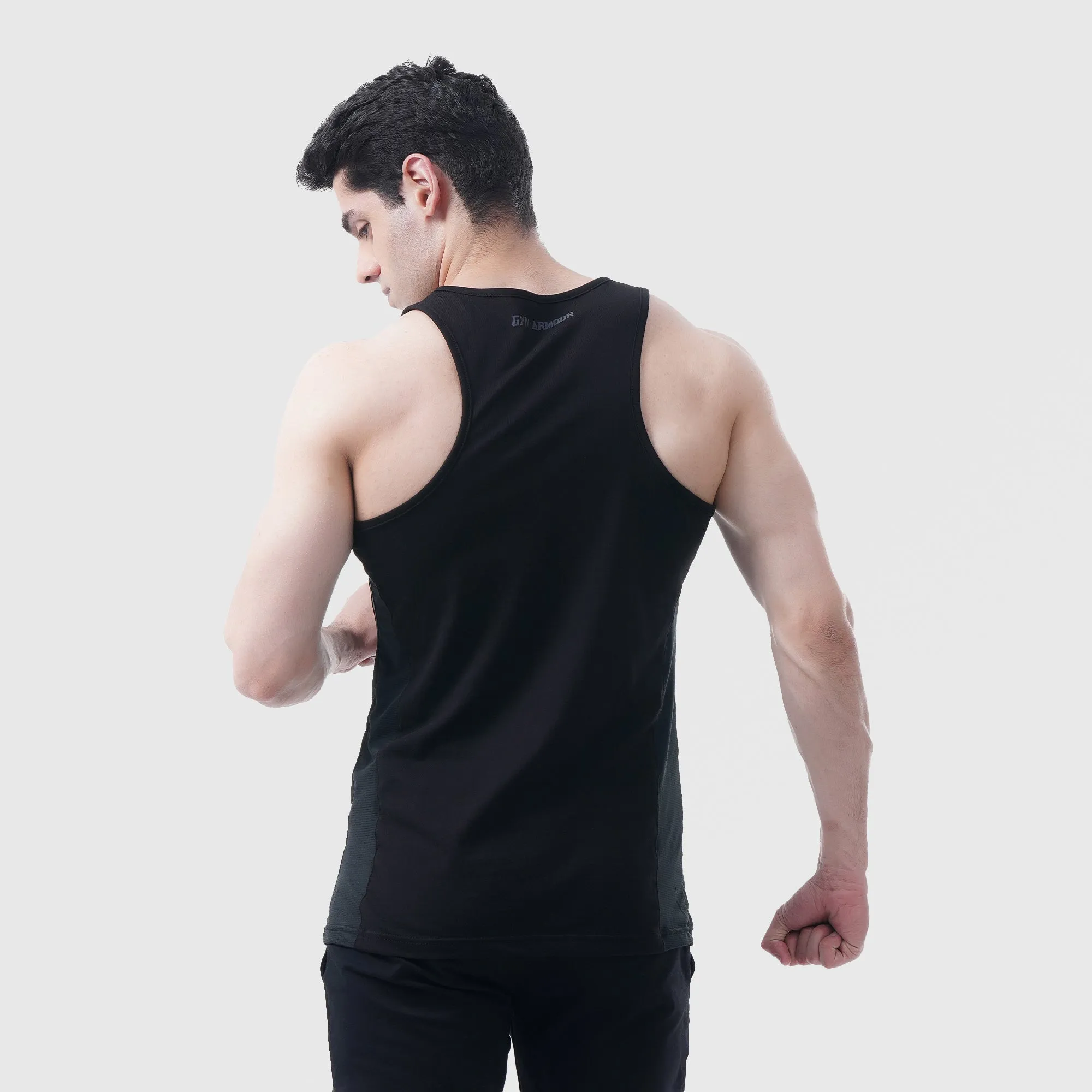 Invincible Athletic Tank (Black)