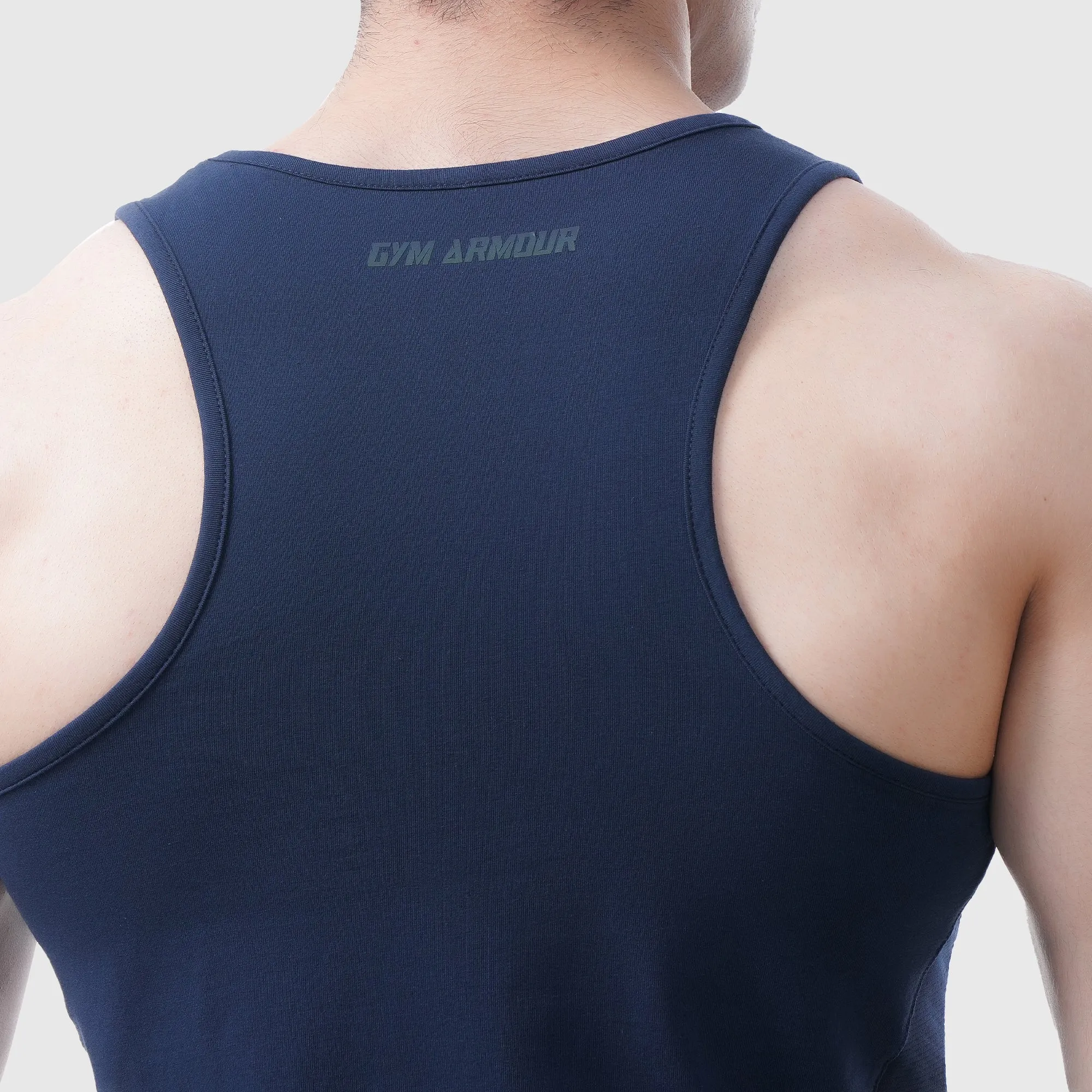 Invincible Athletic Tank (Dark Blue)