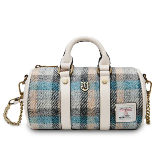 Islander Mini Duffel Bag with Harris Tweed