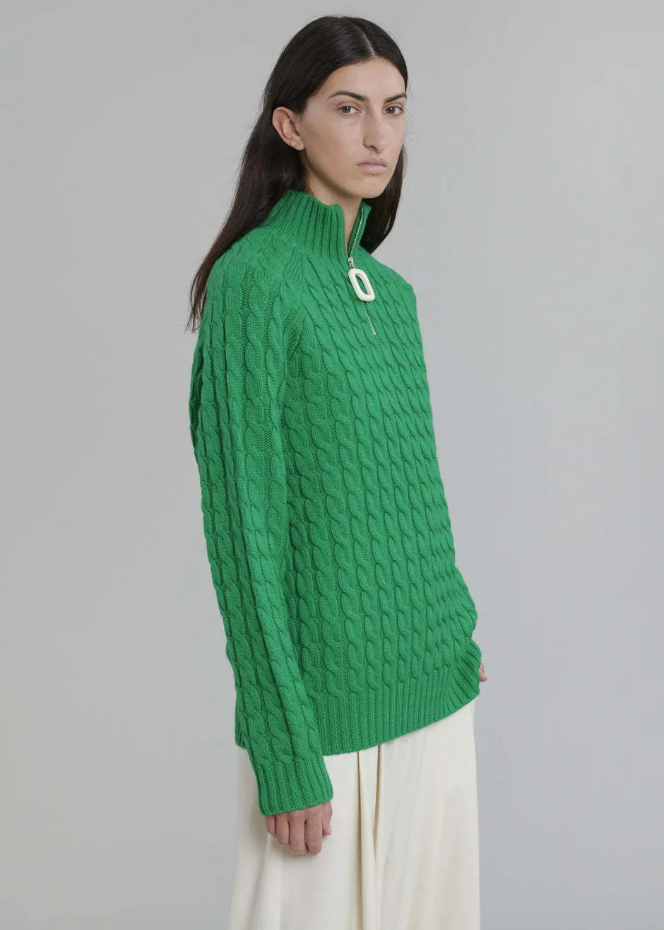 J W ANDERSON  |Unisex Wool Long Sleeves Designers Sweaters