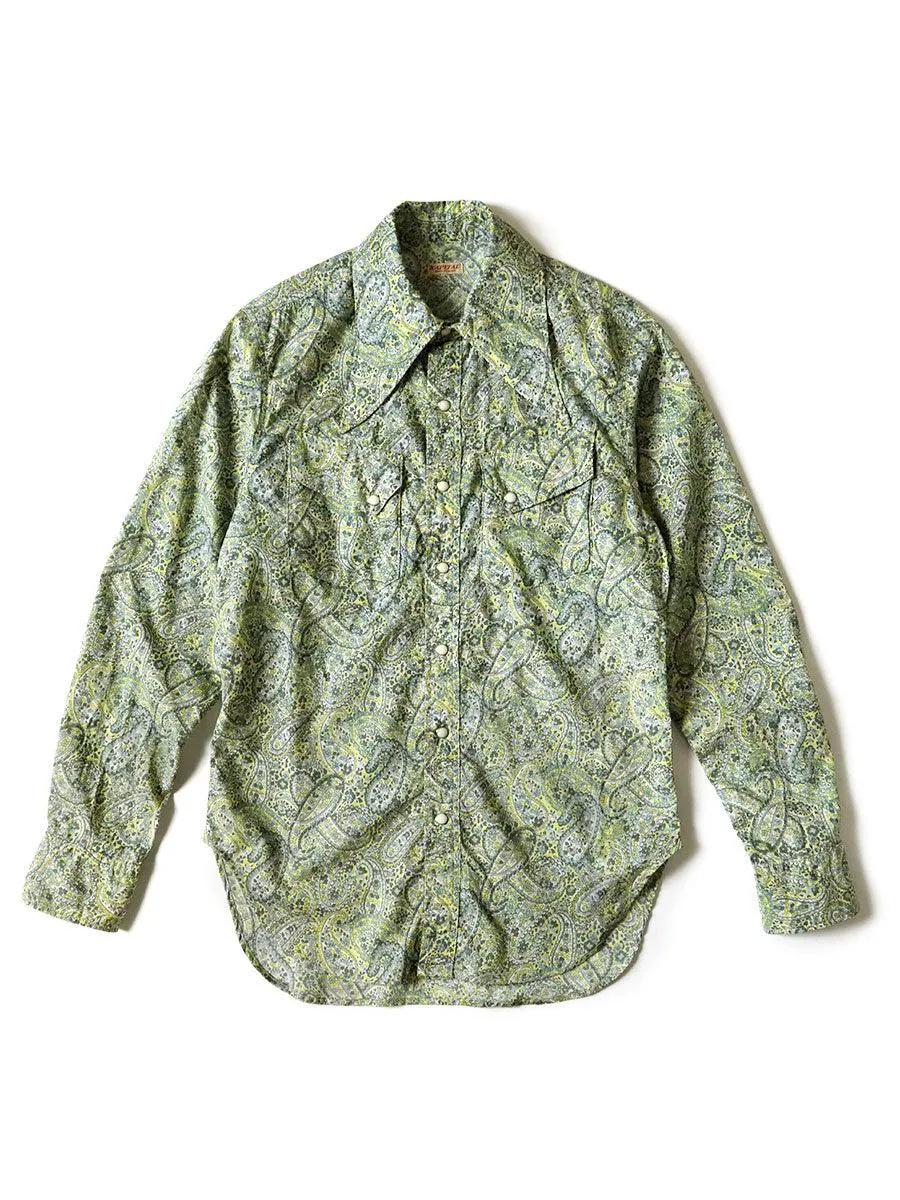 Kapital Lone Paisley Rangle Color Western Shirt K2204LS063