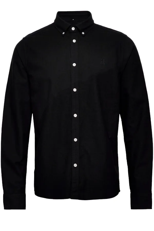 Les Deux Oxford Kristian Shirt Black