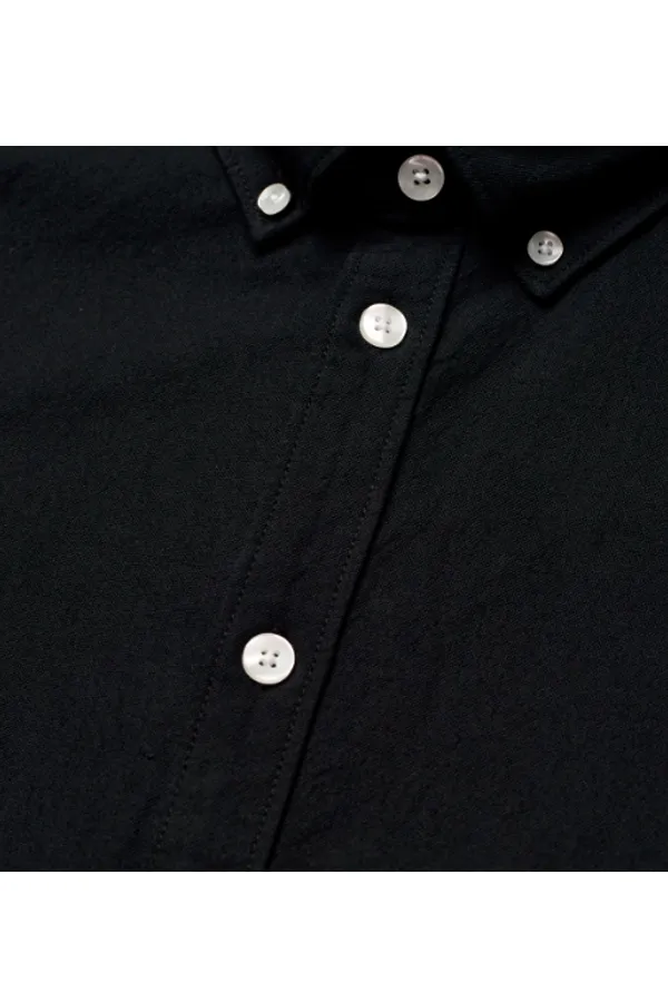 Les Deux Oxford Kristian Shirt Black