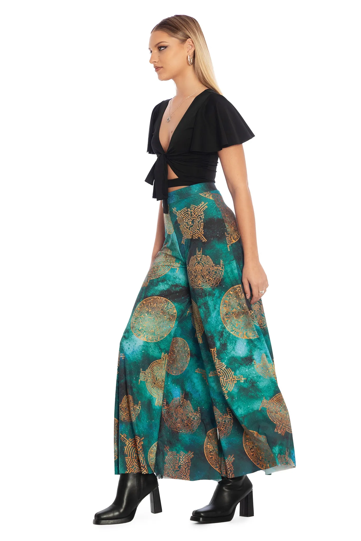 Lost Atlantis Palazzo Pants