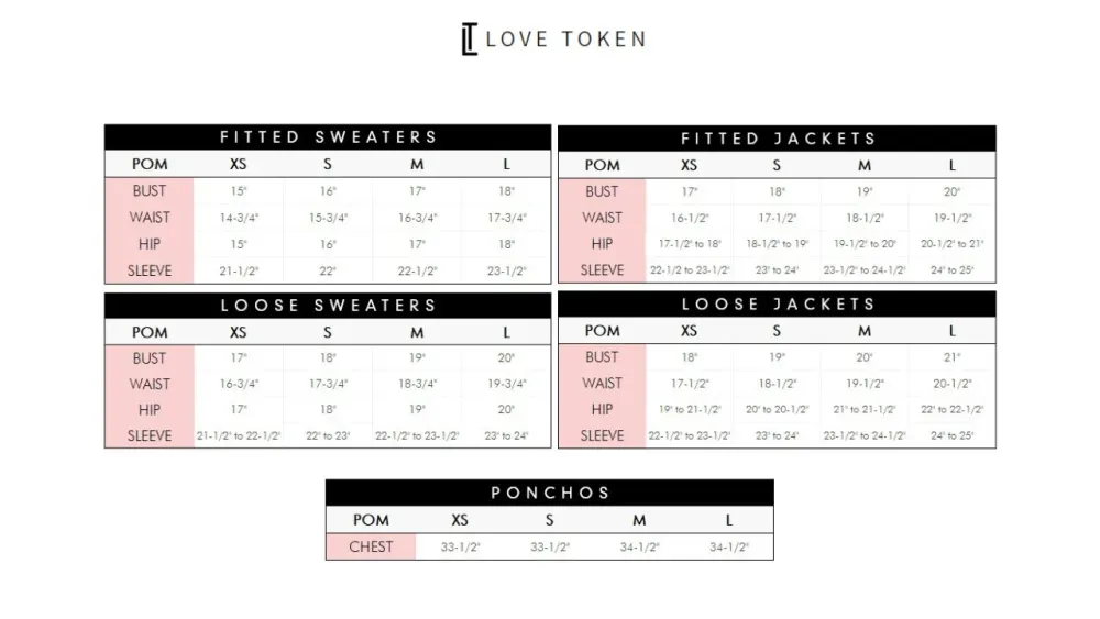 LOVE TOKEN - Vivienne Turtleneck Sweater