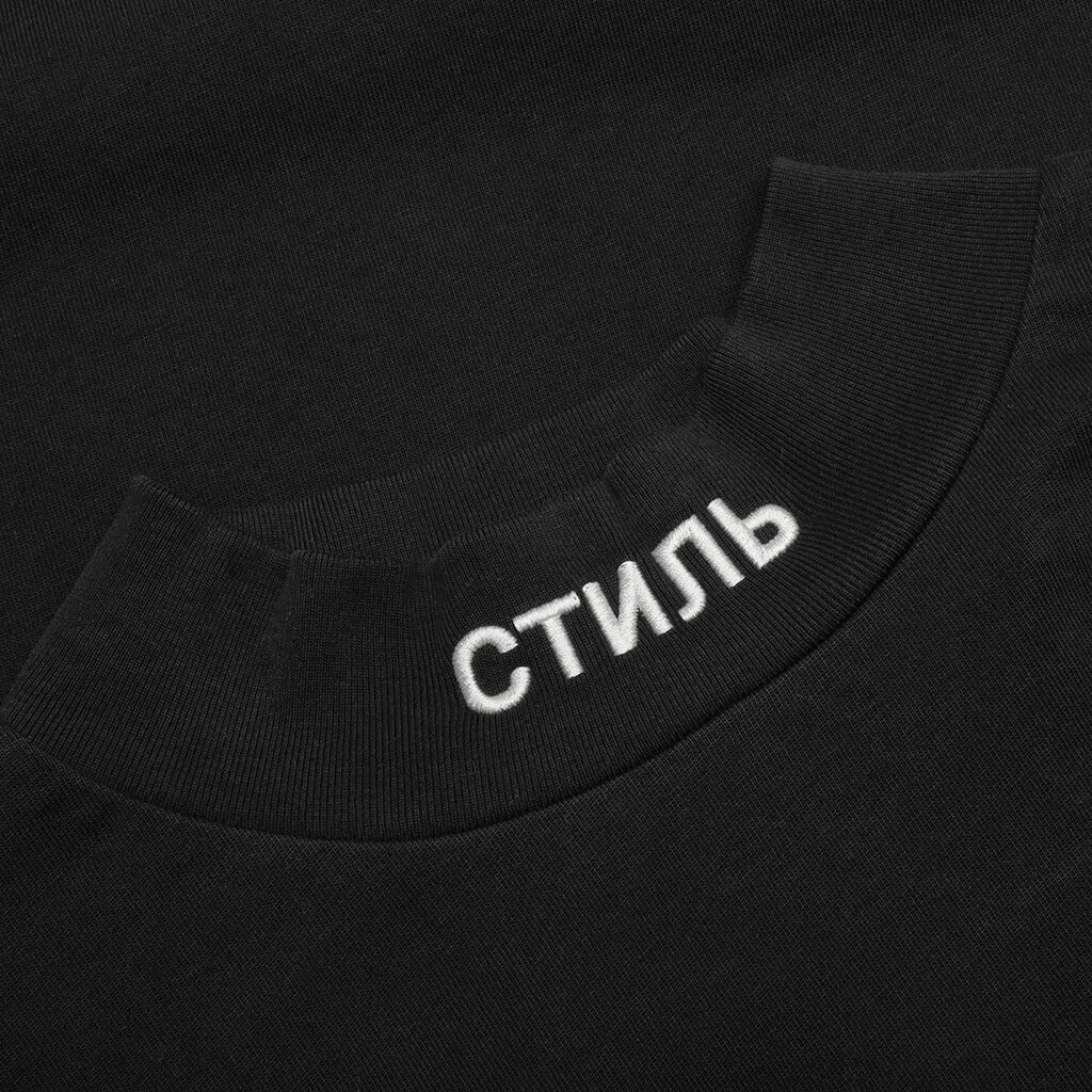 L/S Turtleneck CTNMB - Black/White