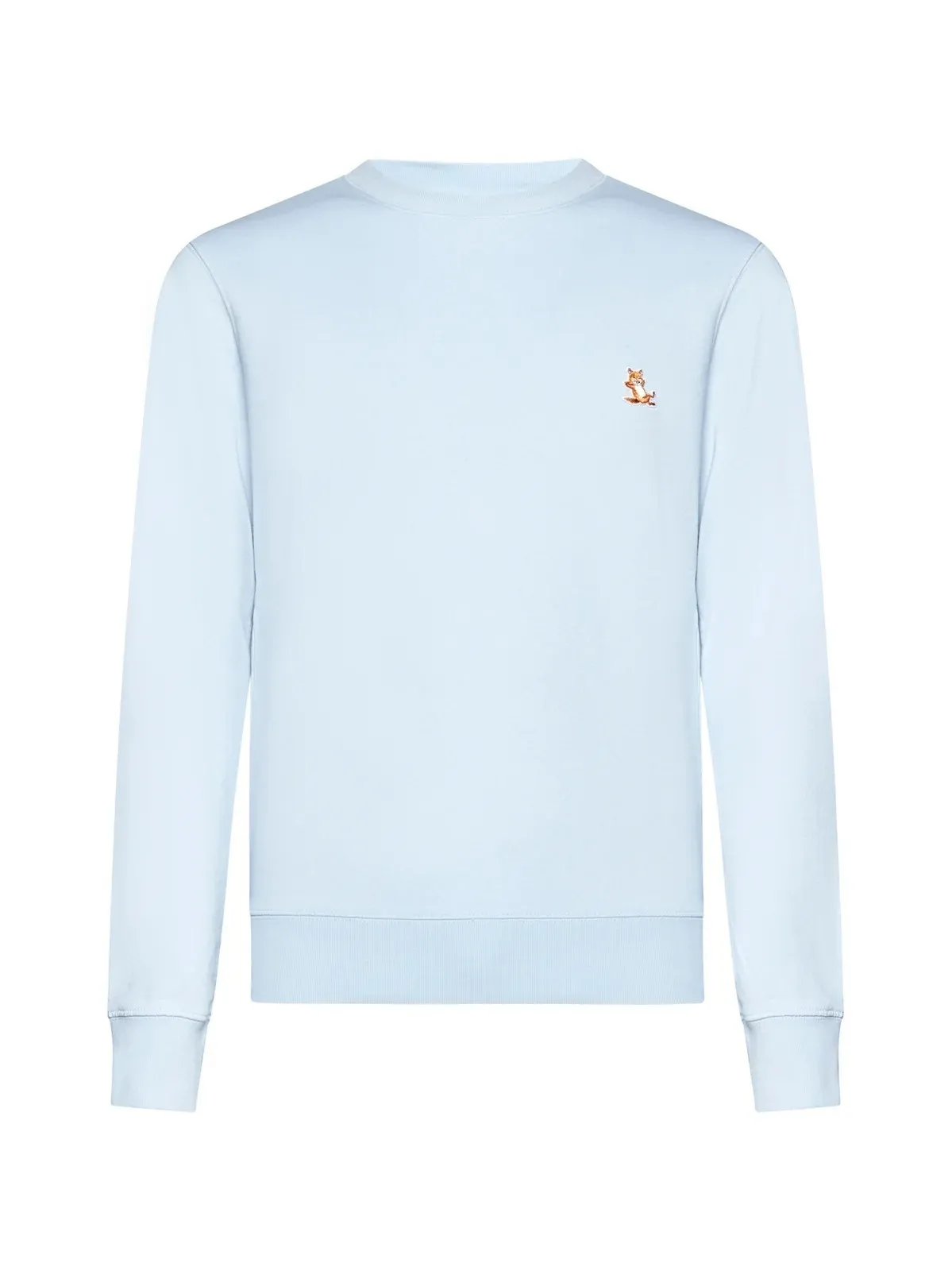 MAISON KITSUNE  |Unisex Long Sleeves Cotton Logo Designers Sweatshirts