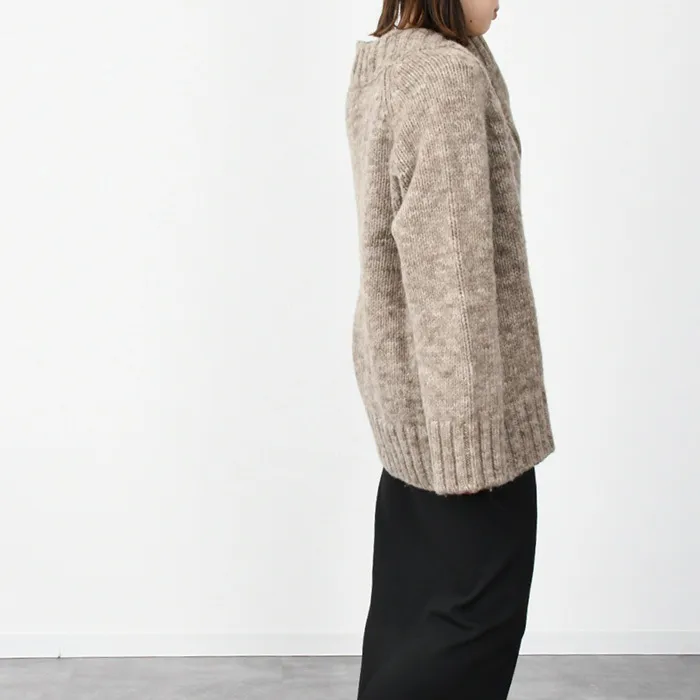 Maison Margiela  |Casual Style Wool Long Sleeves Plain Cotton Cardigans