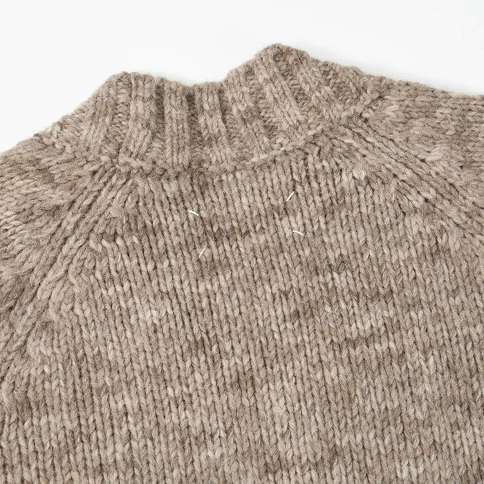 Maison Margiela  |Casual Style Wool Long Sleeves Plain Cotton Cardigans