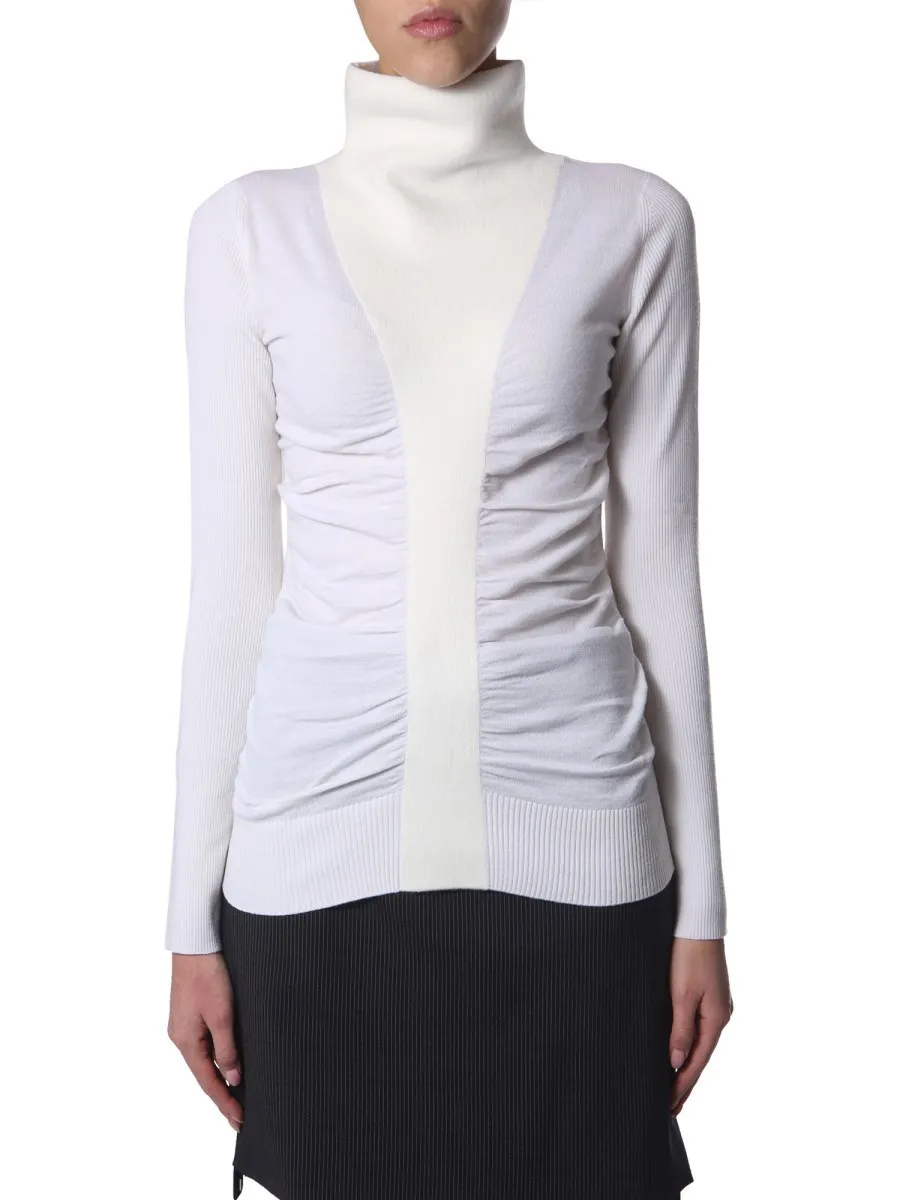 MaxMara  |Long Sleeves Plain V-neck & Crew neck