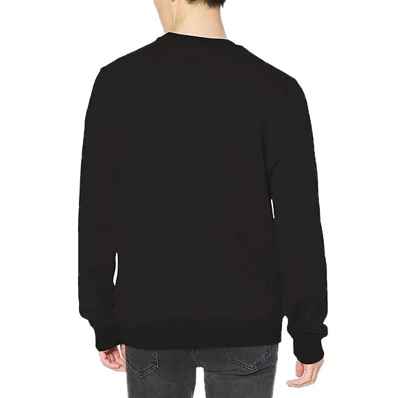 MONCLER  |Crew Neck Long Sleeves Plain Cotton Logo Sweatshirts